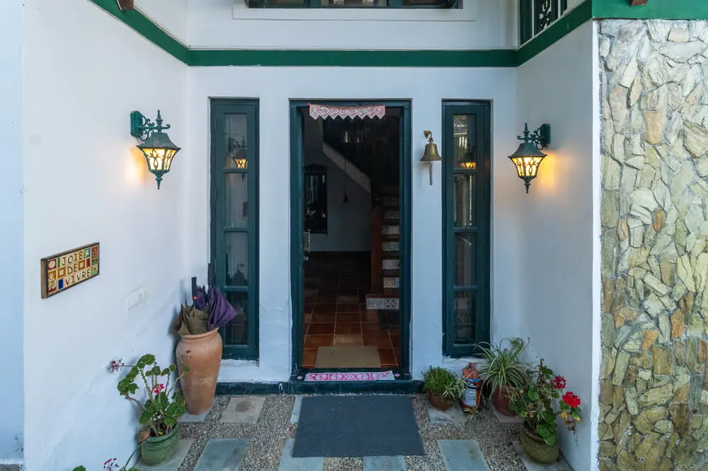 Front door, Joie de Vivre Mukteshwar
