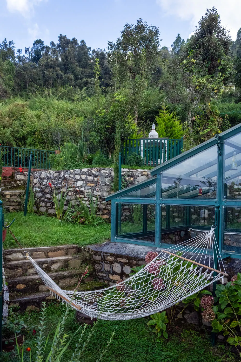 The hammock, Joie de Vivre Mukteshwar