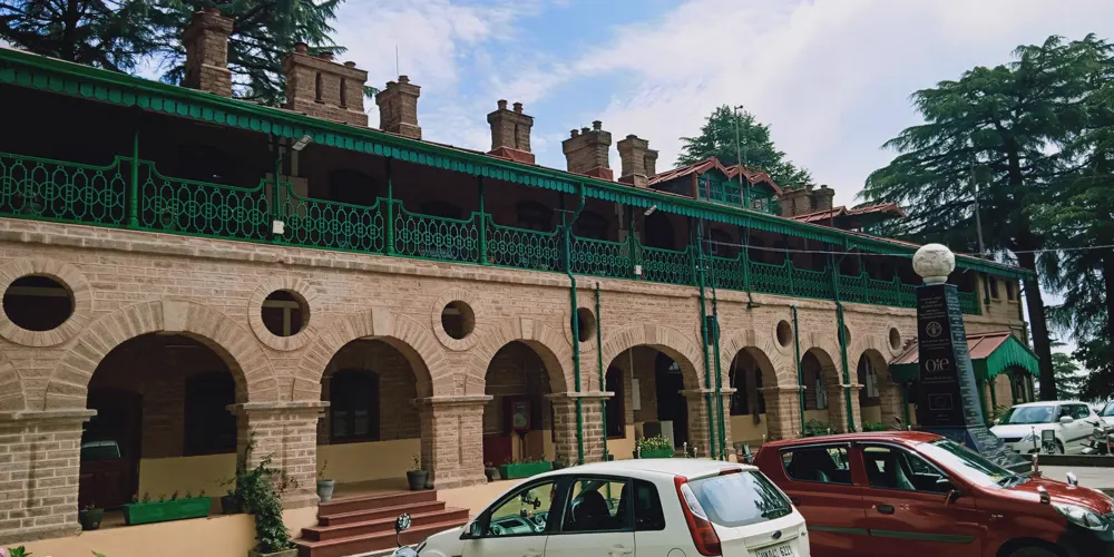Main building of the old Imperial Bacteriological Laboratory, IVRI Mukteshwar