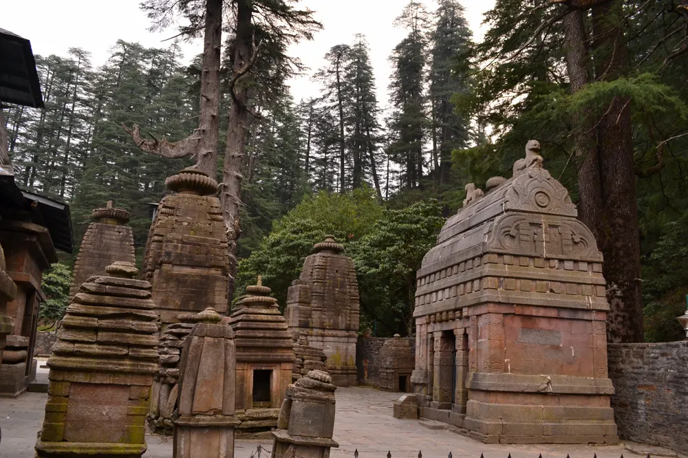 Stone temples at Jageshwar