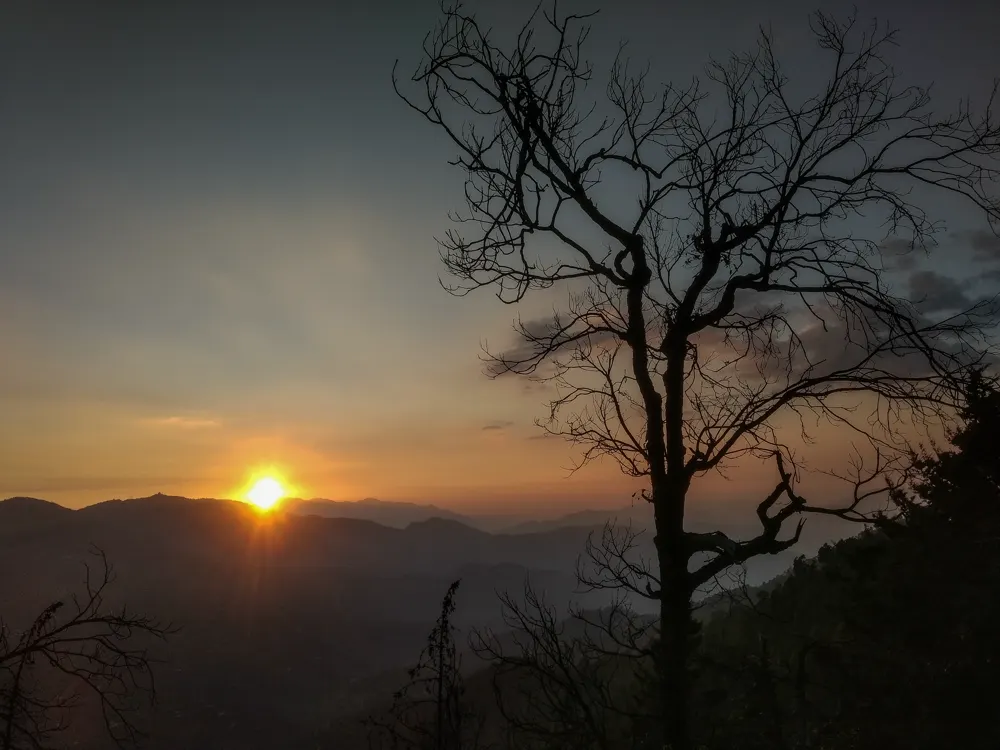 Sunset at Sitla near Mukteshwar